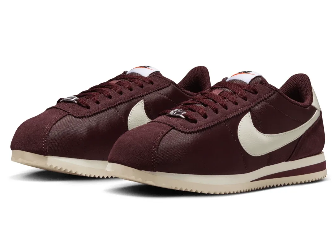 *NIB* 8 US — Nike Cortez Textile [BURGUNDY CRUSH] image indicator(7)