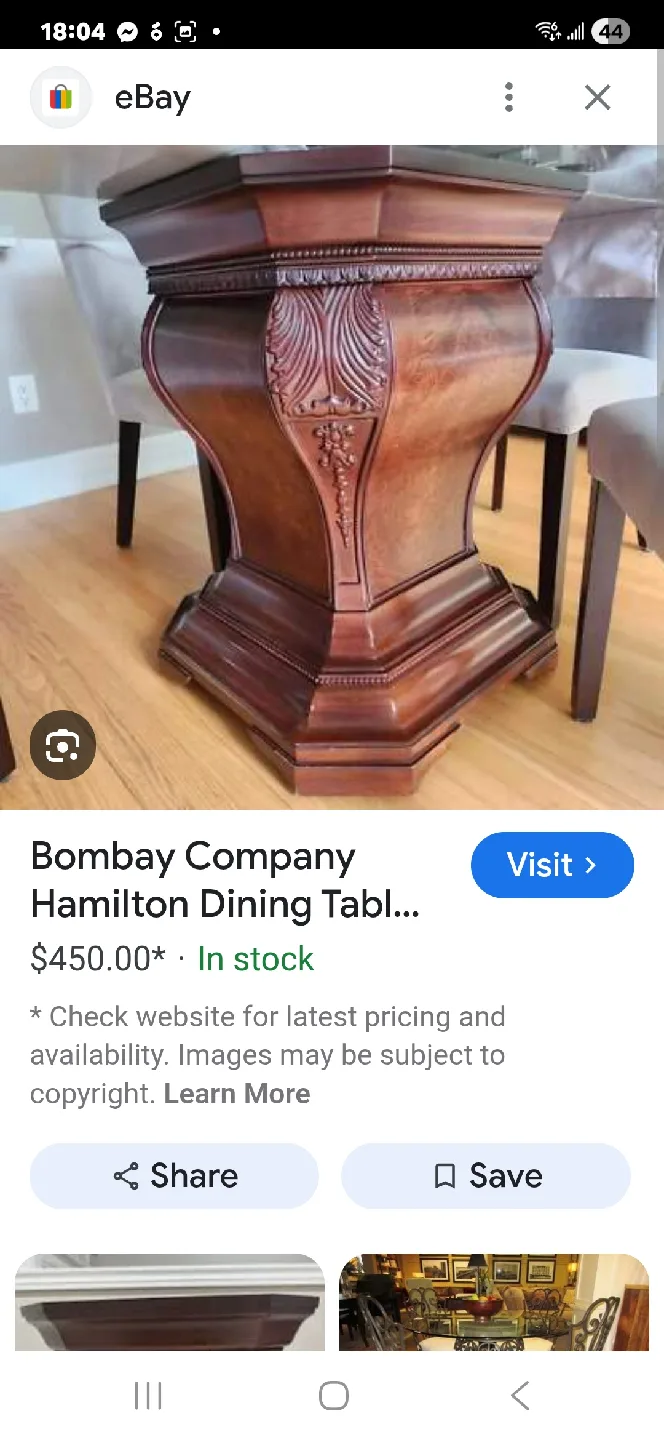 Dining Table with 6 Chairs image indicator(8)