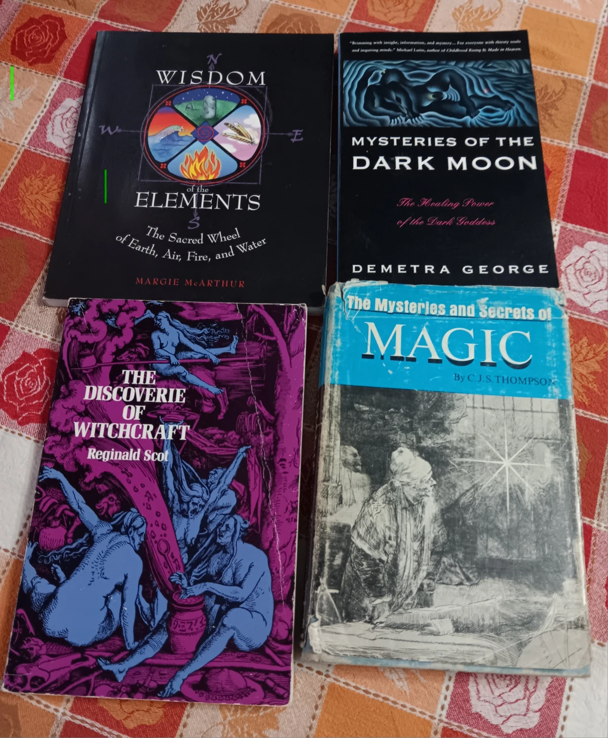 Four Books: Witchcraft, Magic, Mysteries