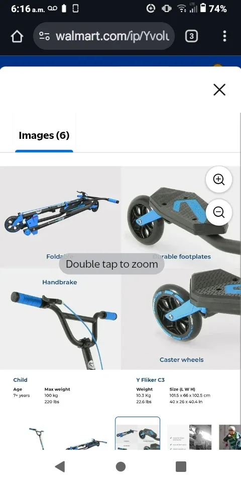 Flicker Carver C3 Wiggle Scooter image indicator(4)