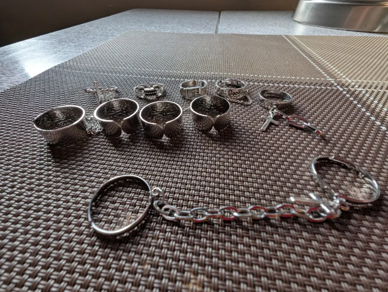 Assorted Silver Rings