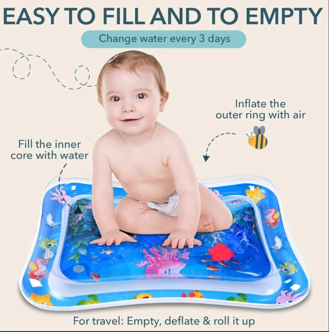 Playtime by Inflatable Baby Play Mat for 3-12 Month Olds, ..