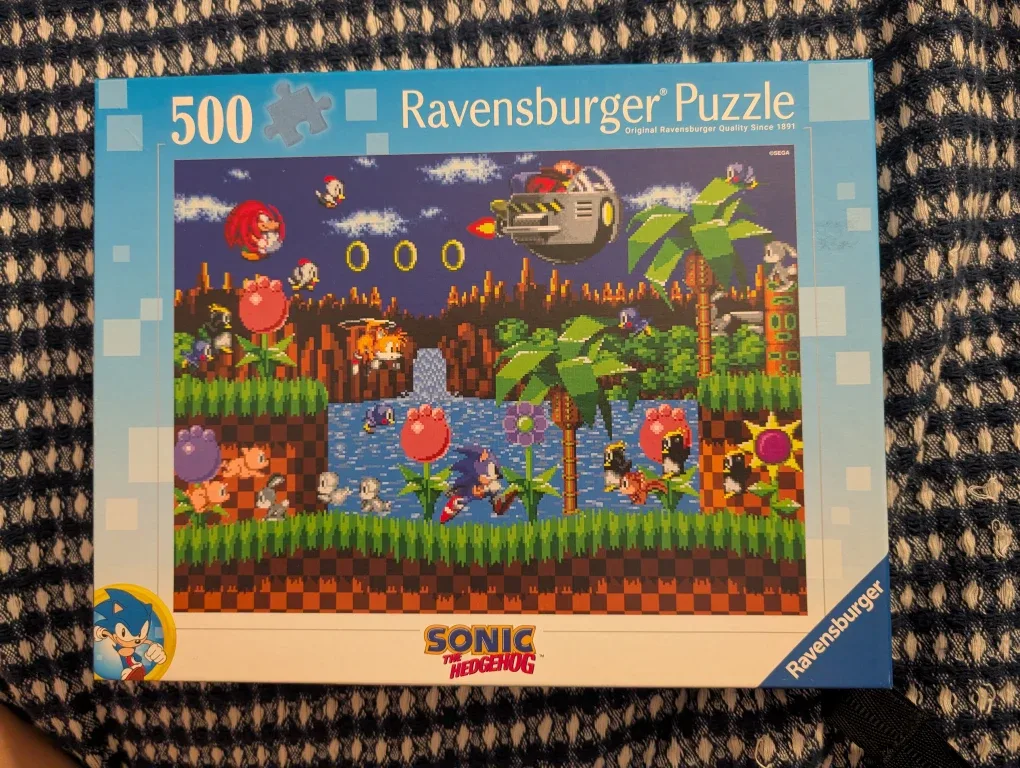Ravensburger Sonic The Hedgehog 500 Piece Puzzle