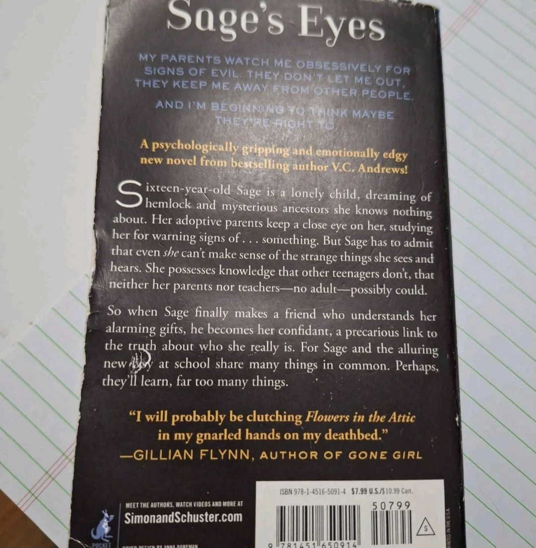 Sage's Eyes by V.C. Andrews - photo 2