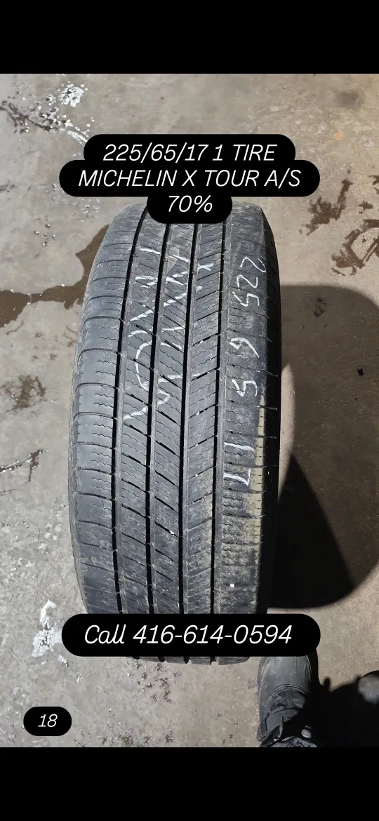 Michelin X Tour A/S Tire - 225/65/17