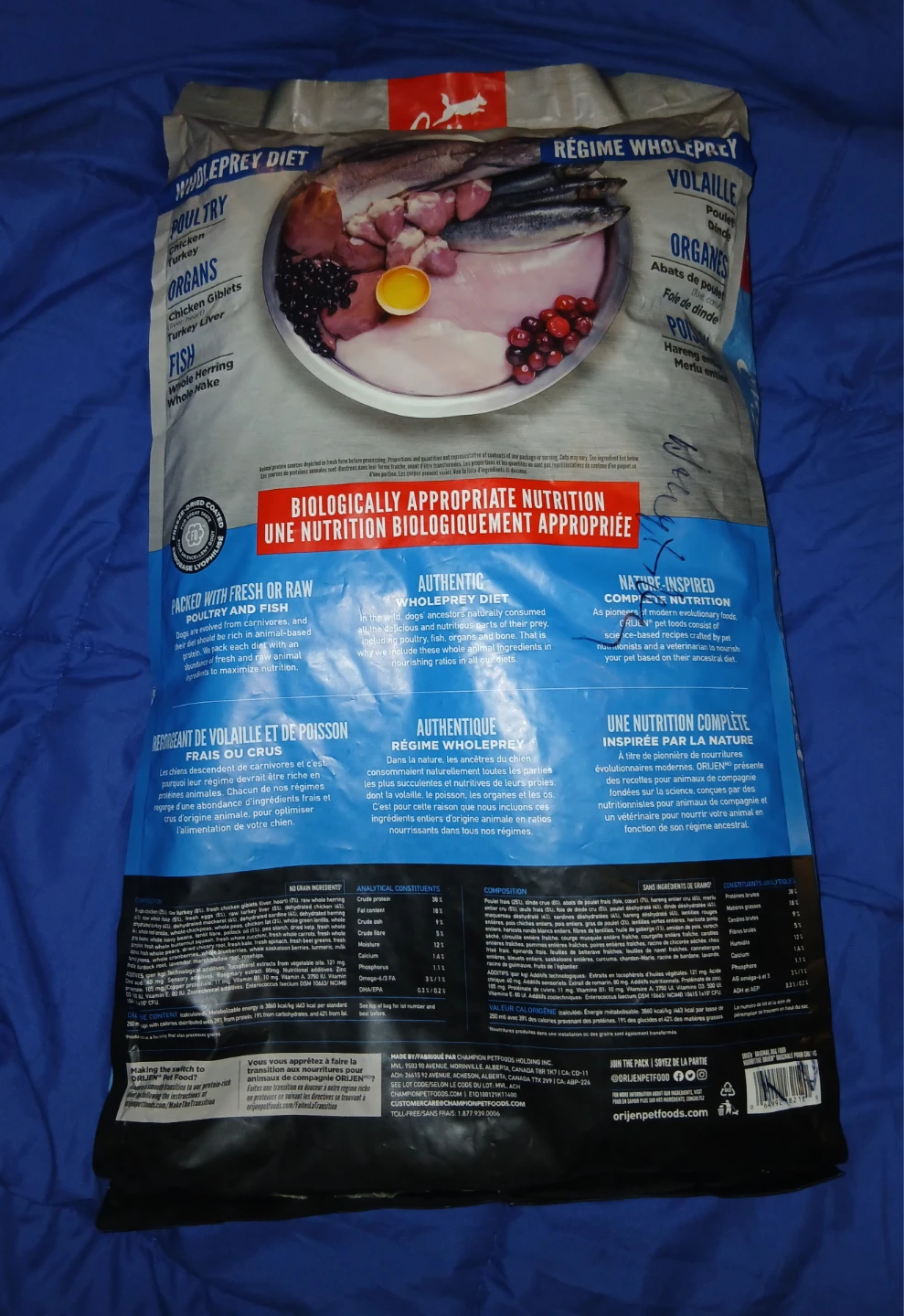 Orijen Original Dog Food - 25 lb Bag - photo 2
