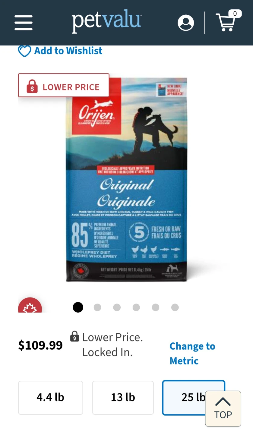 Orijen Original Dog Food - 25 lb Bag - photo 3