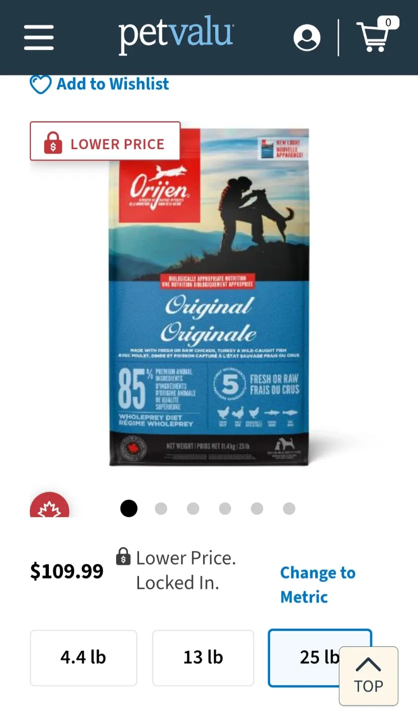 Orijen Original Dog Food - 25 lb Bag image indicator(3)