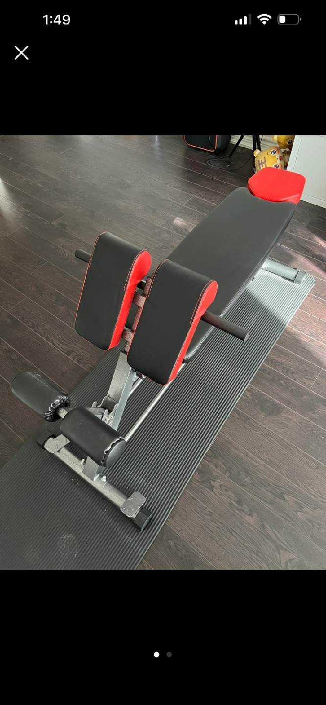 Finer Form Multi-Functional Exercise Bench for  Body Workou - photo 2
