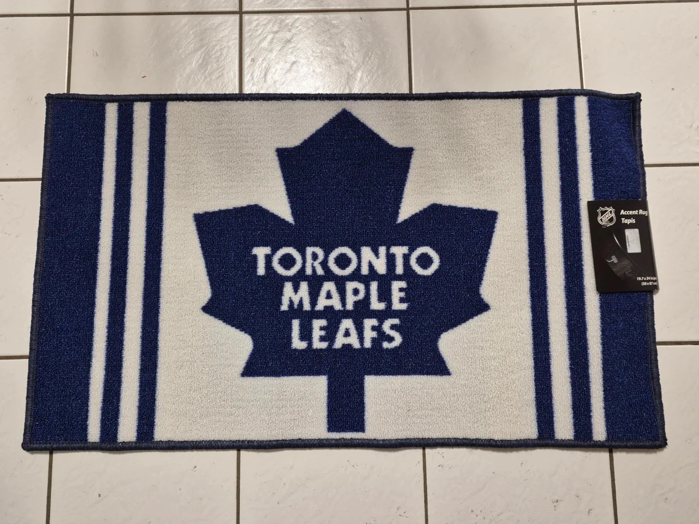 Toronto Maple Leafs Accent Rug - New!
