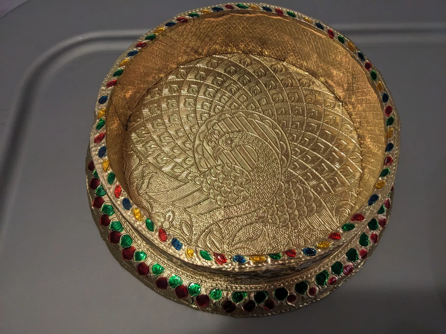 Decorative Peacock Trinket Box image indicator(5)