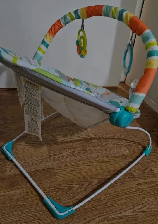 Baby Bouncer w/ Toy Bar (No Vibrator) – Great Condition image indicator(2)