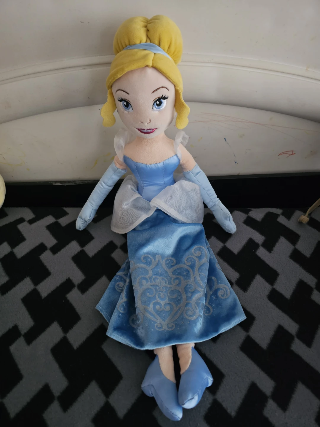 3 Disney Princess Plush Dolls (Elsa, Cinderella, Moana) - photo 5