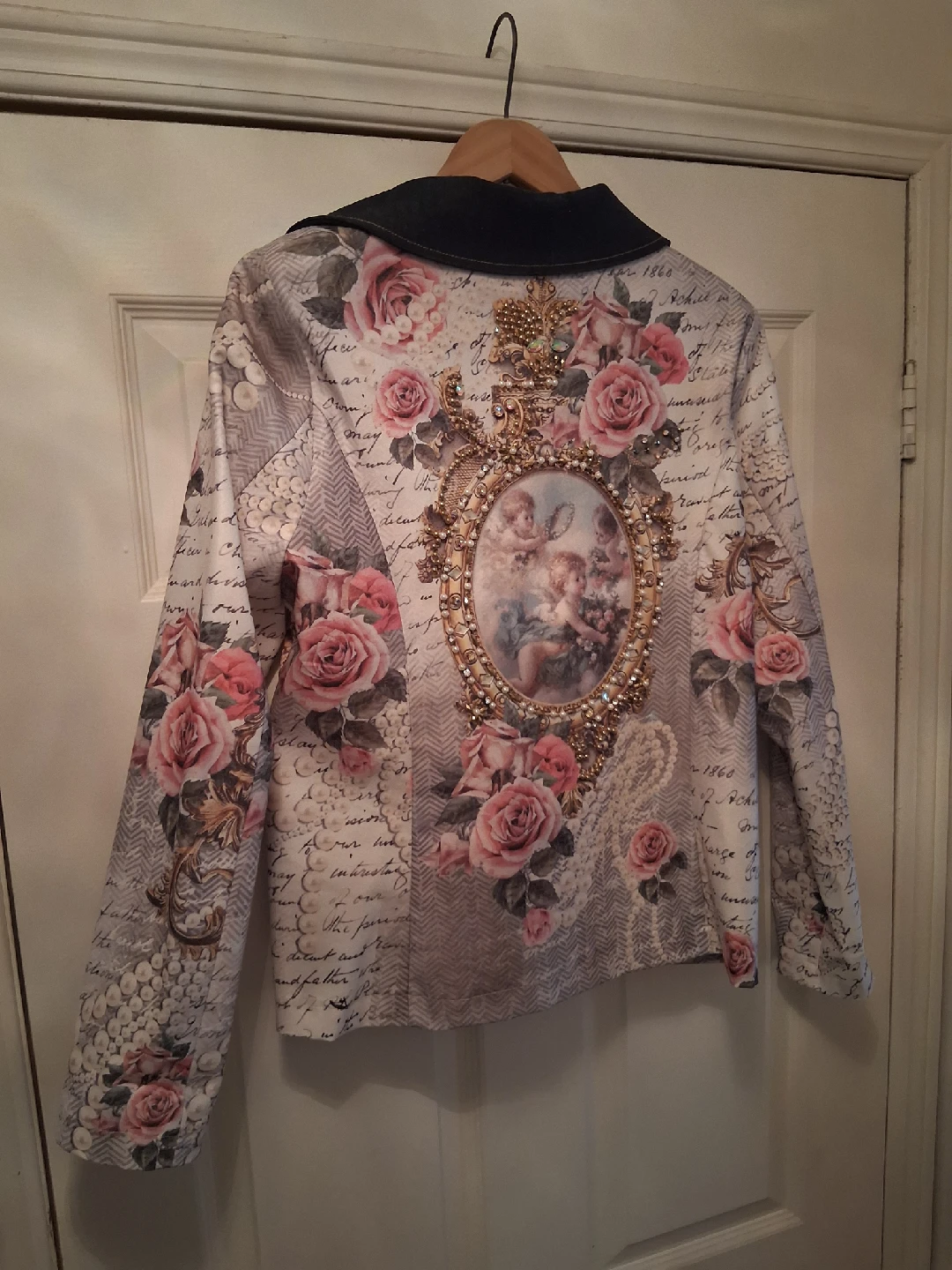 Women's tricotto floral blazer - photo 2