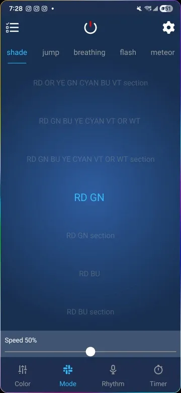 Smart LED Floor Lamp 2 Piece Set (Remote & app Controlled) image indicator(9)