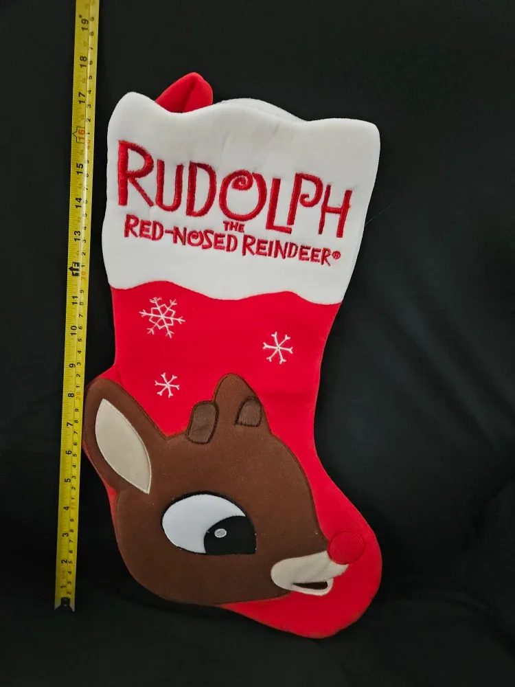 Rudolph Musical Christmas Stocking
