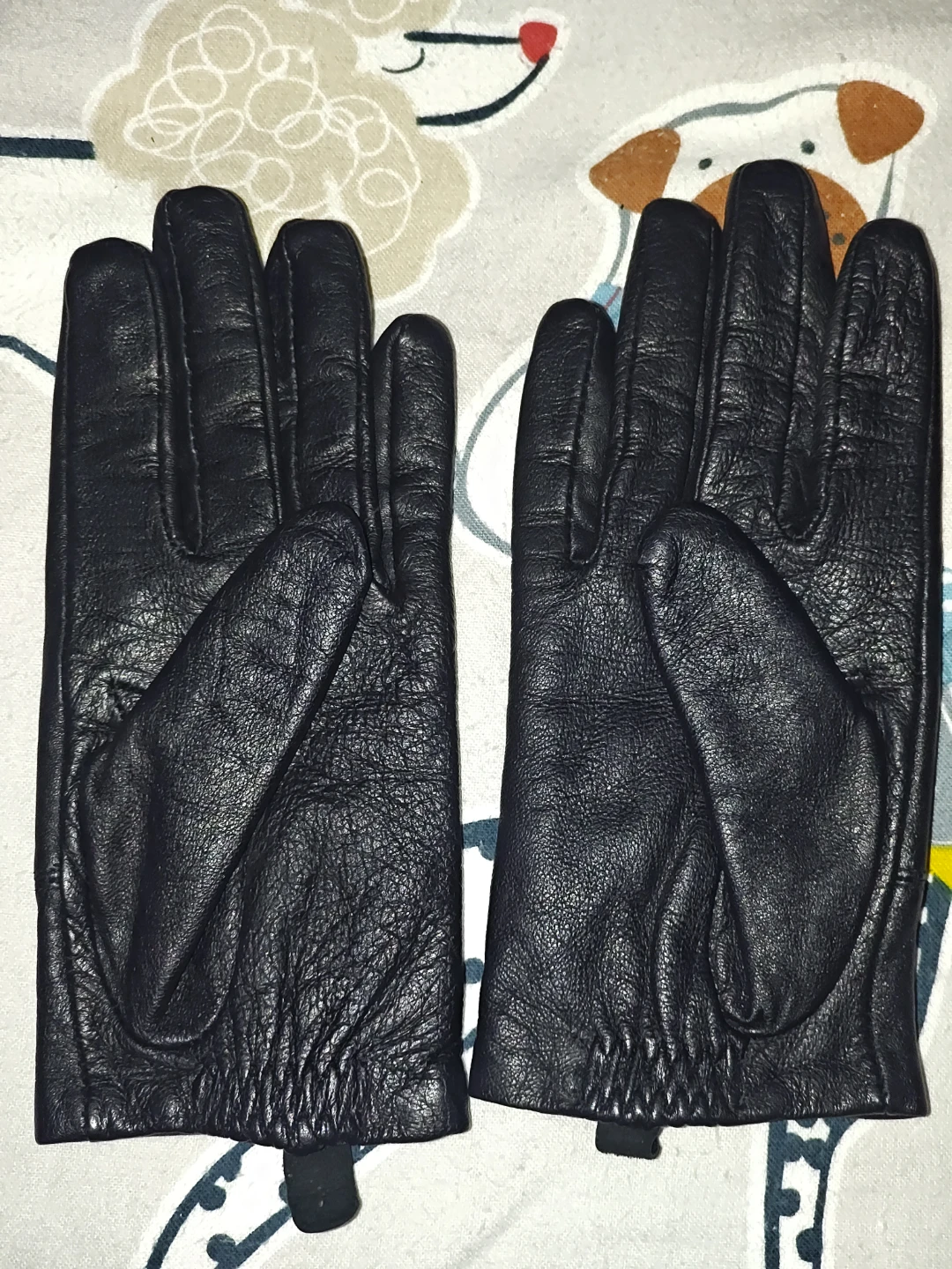 Faux Leather Gloves - photo 2