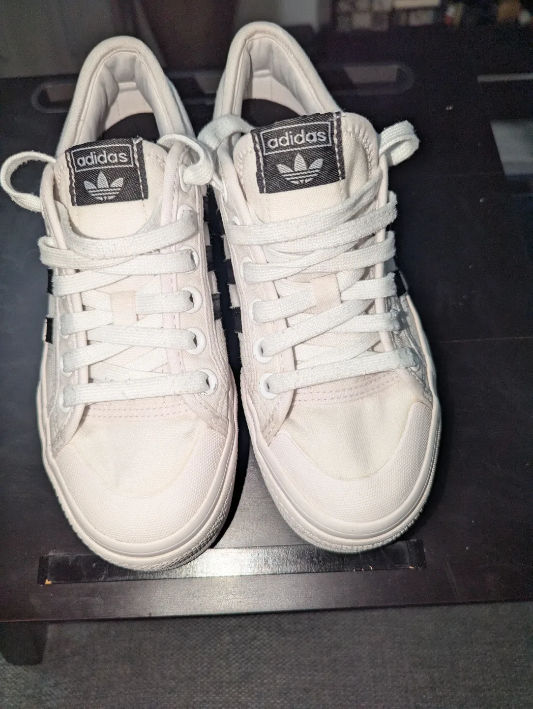 Adidas Nizza Platform Shoes - Size 4.5 youth/size 6 womans image indicator(3)