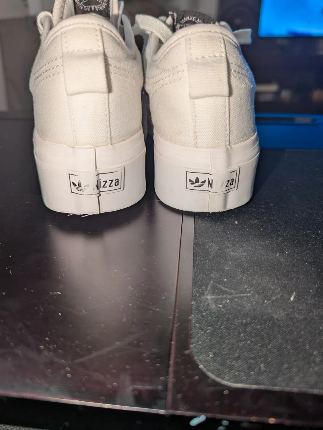 Adidas Nizza Platform Shoes - Size 4.5 youth/size 6 womans image indicator(4)