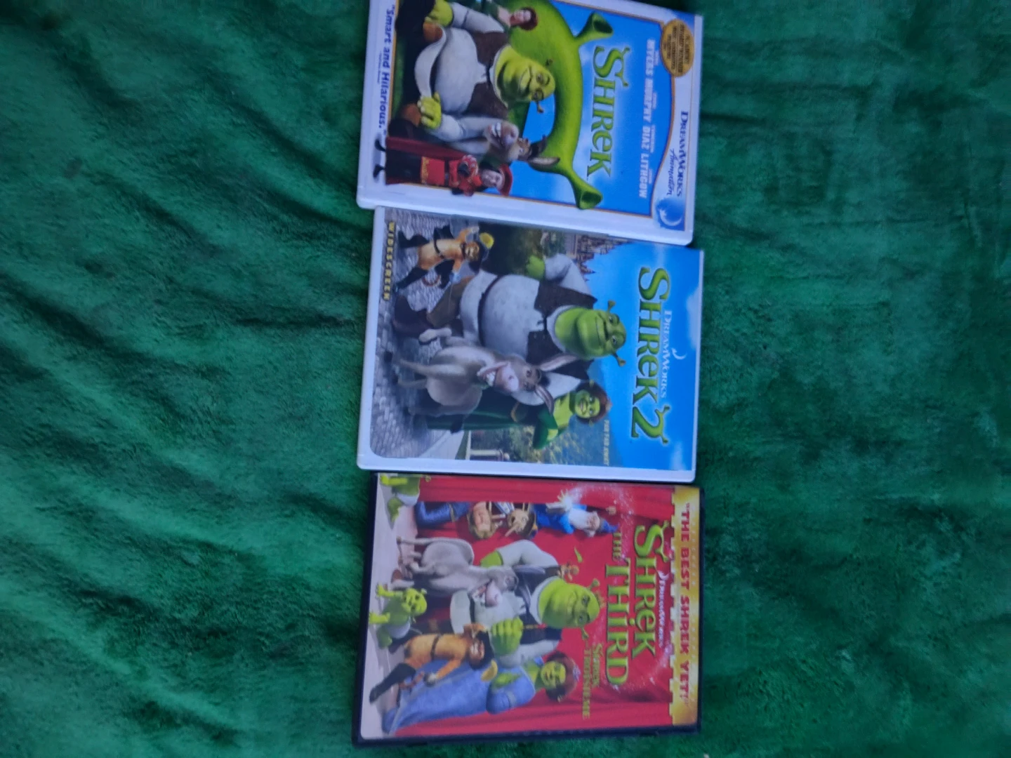 Shrek 1, 2, & 3 DVD Set