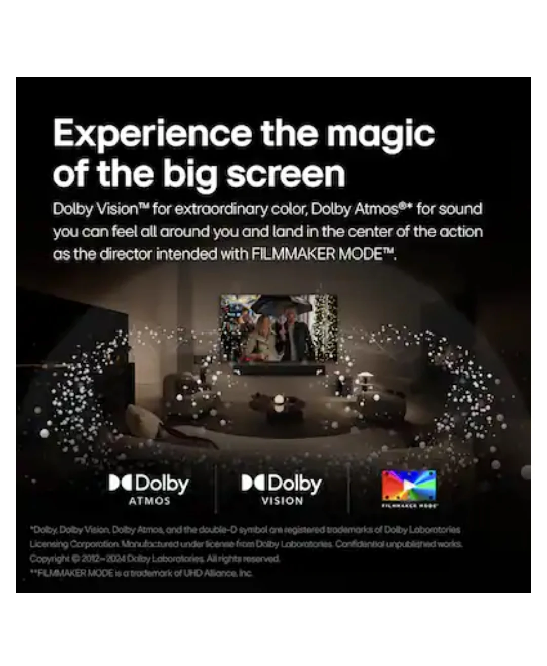 LG 77 Inch Class OLED evo C4 Series Smart TV 4K Processor - photo 5