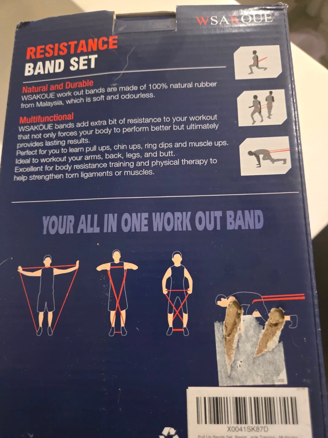 WSAKOUE Resistance Band Set - New image indicator(2)