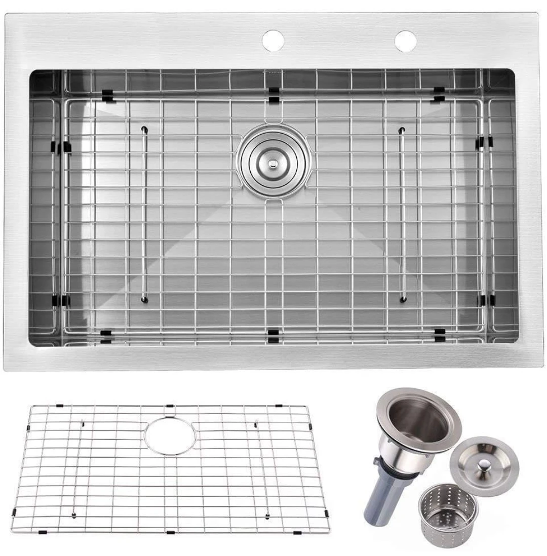 Handmade Stainless Steel Kitchen Sink - photo 2