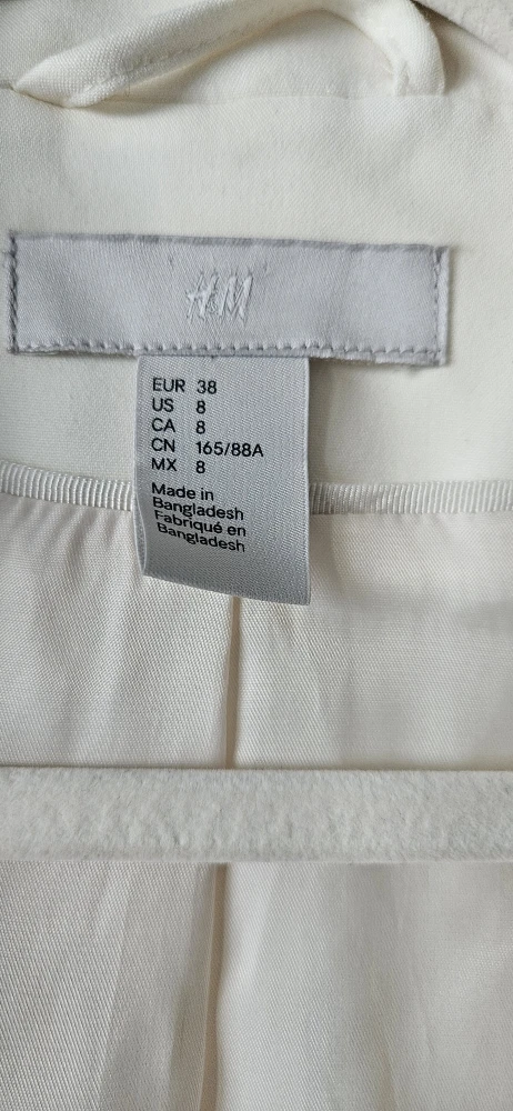 H&M Cream Blazer - Size 8 - photo 2