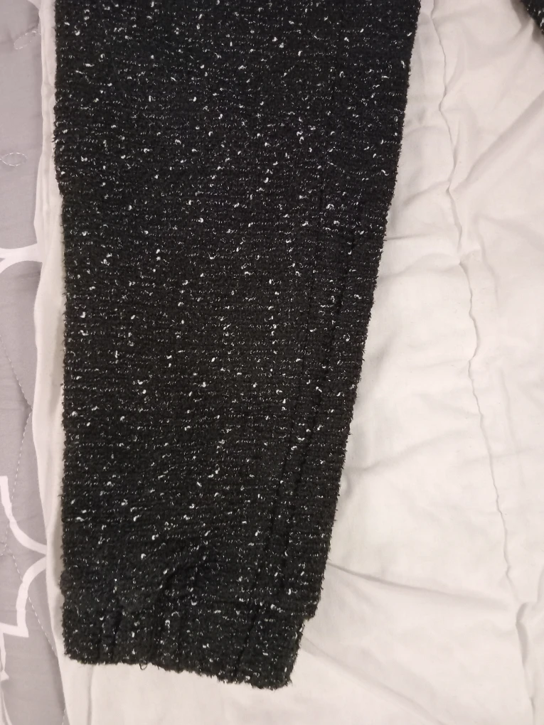 Zara Black Knit Pants - Size M - photo 5