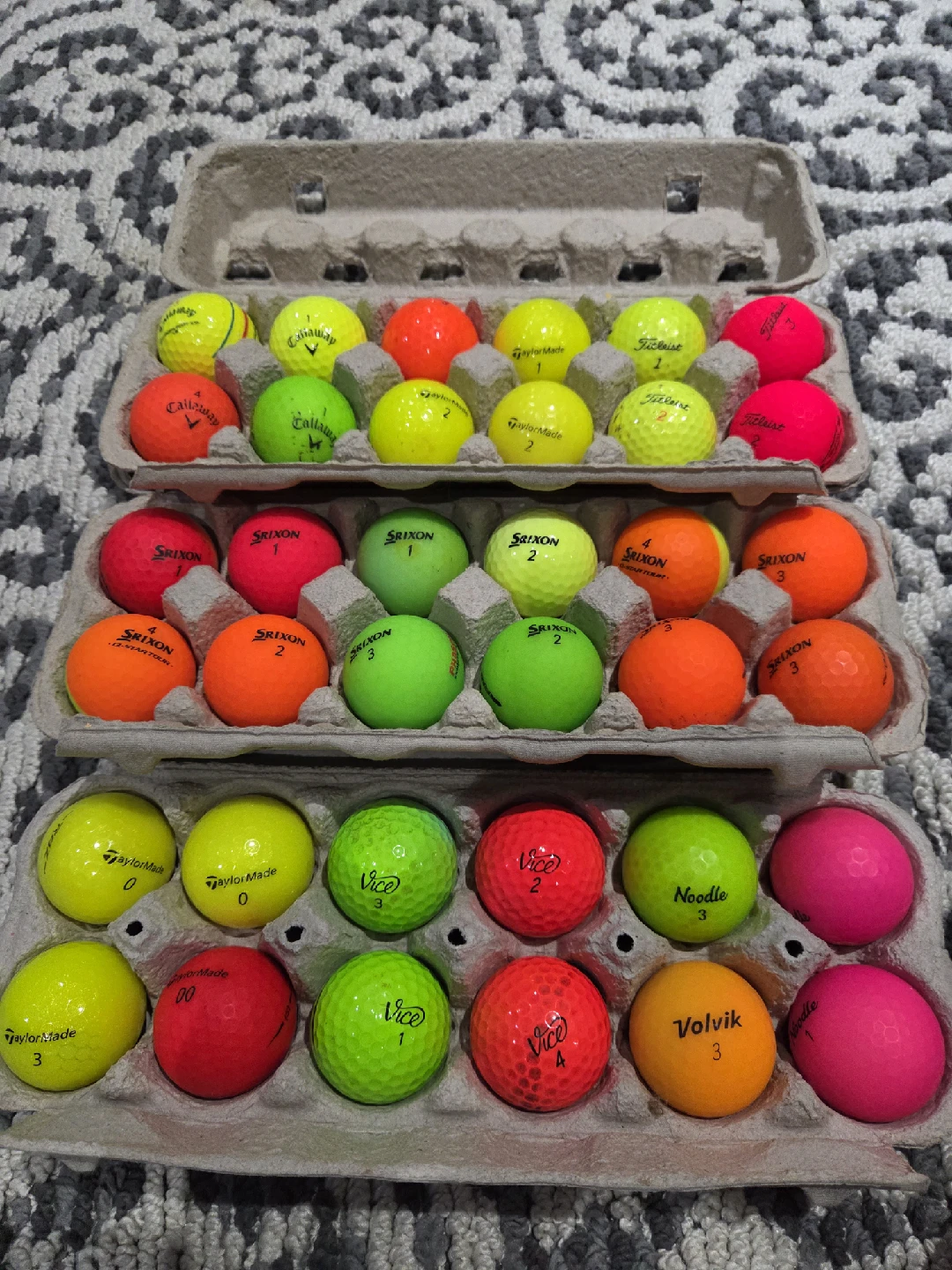 Mixed Golf Balls - Callaway, Srixon, TaylorMade, Vice - photo 2
