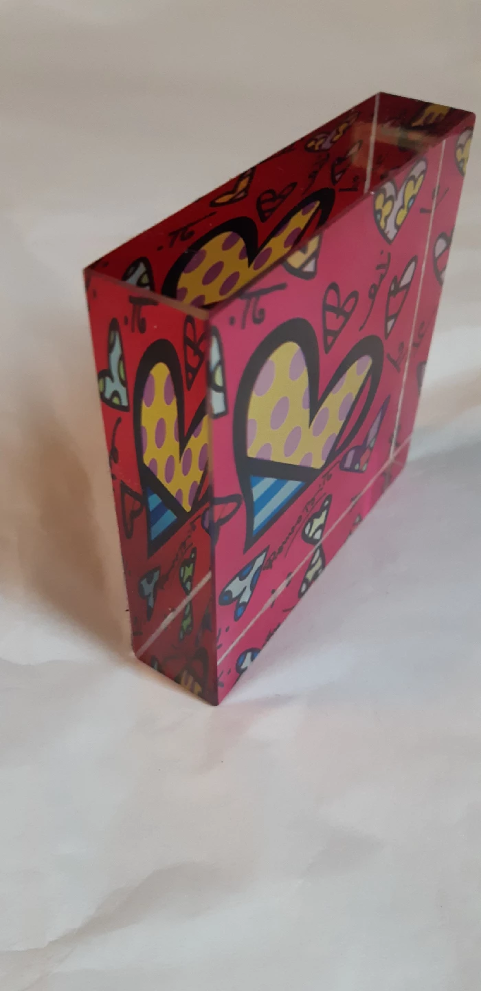 Britto Glass Paperweight - photo 2