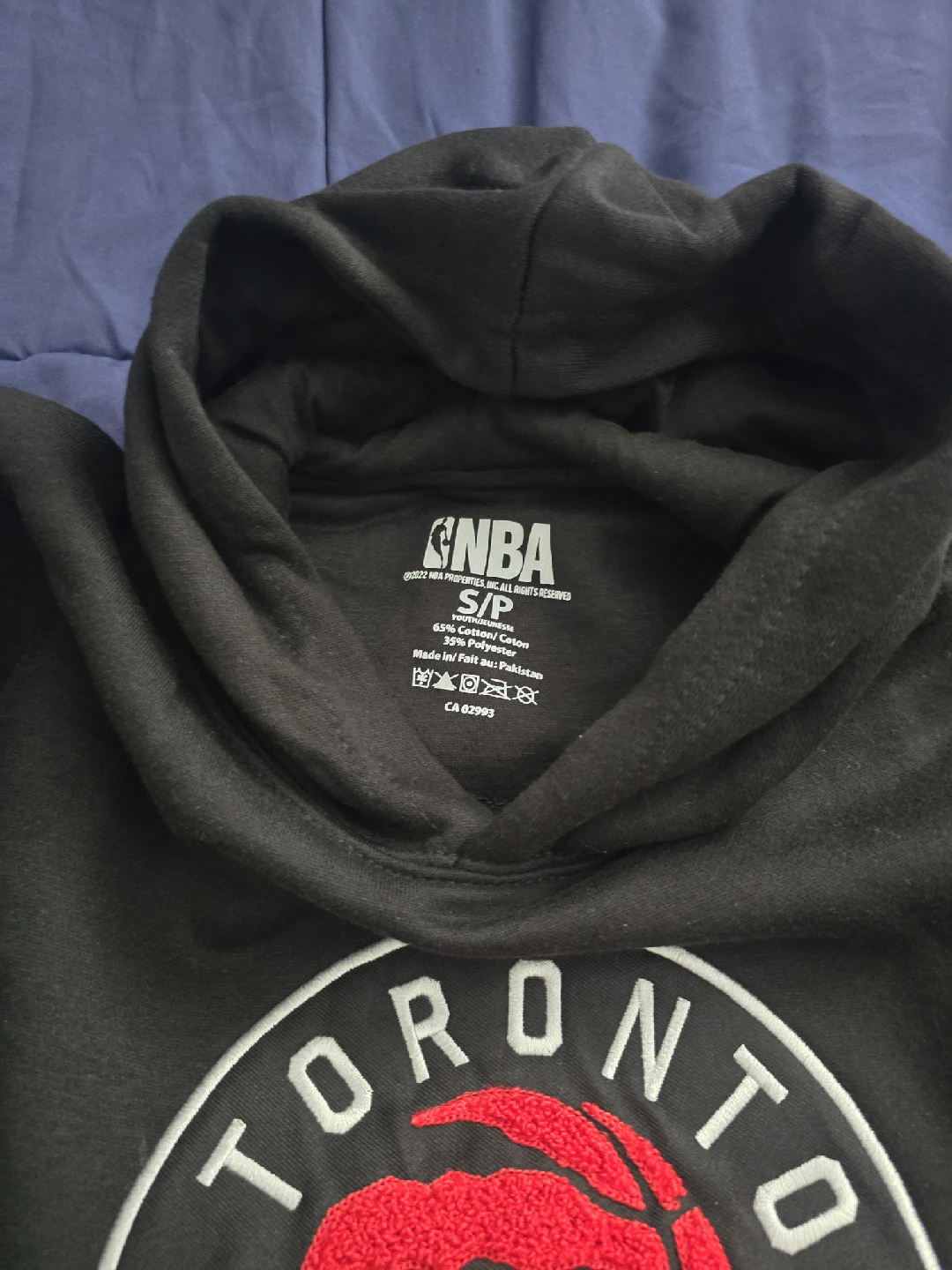 Toronto Raptors NBA Hoodie - Size S - photo 2