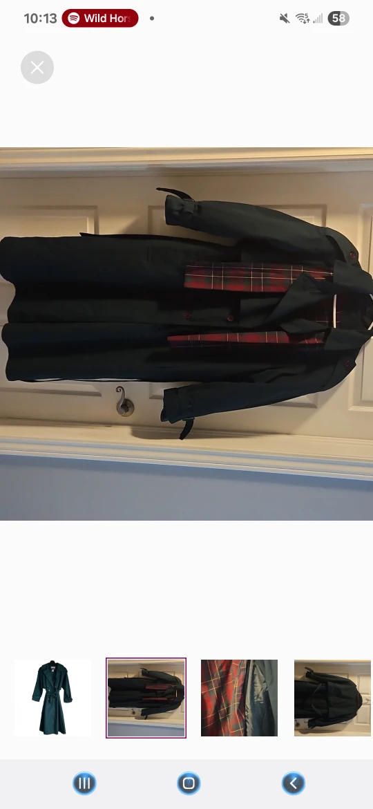 Sequence Trench Coat - Size 12 - photo 3