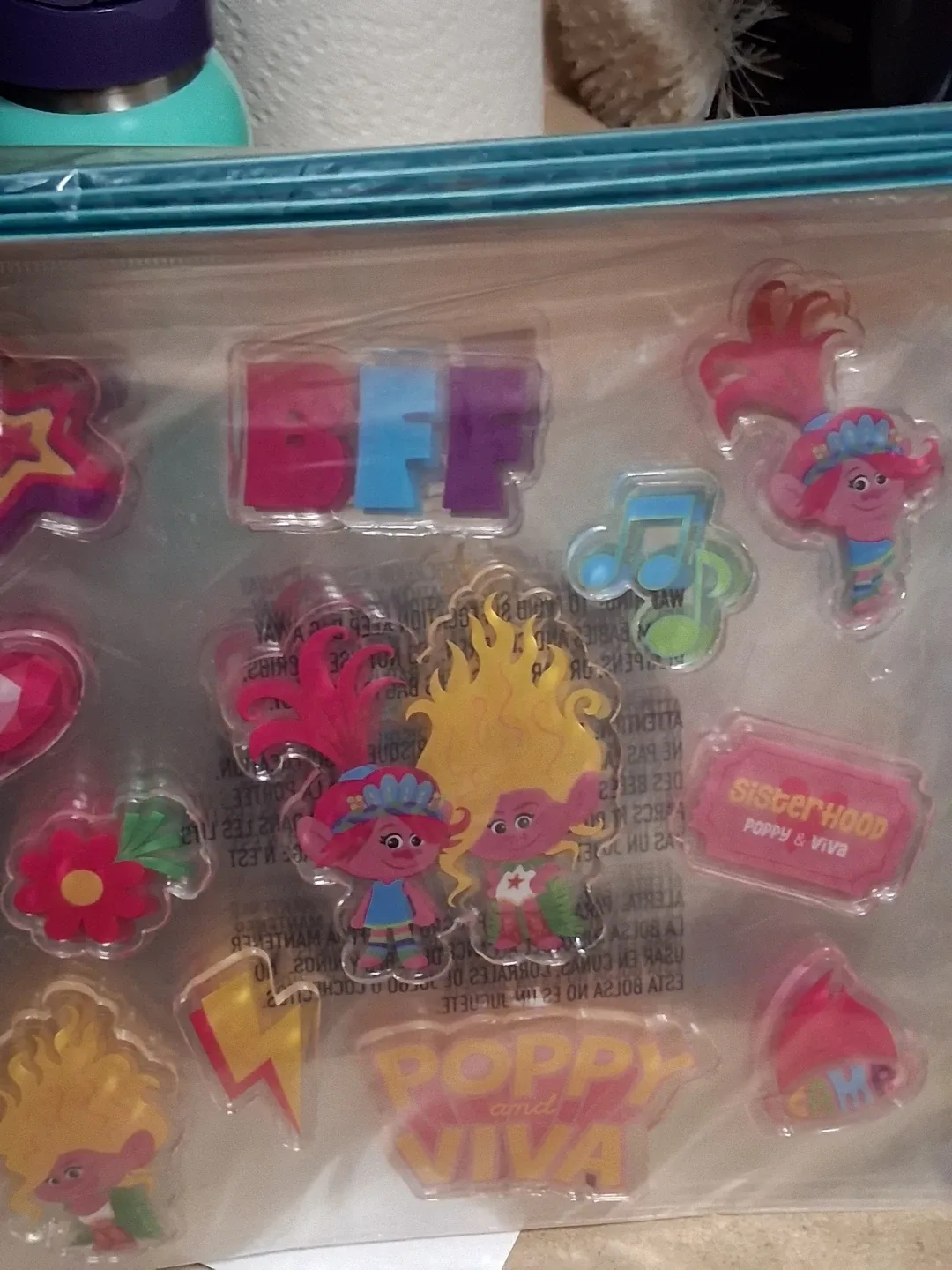 Camp Trolls Window Gel Clings - New image indicator(2)