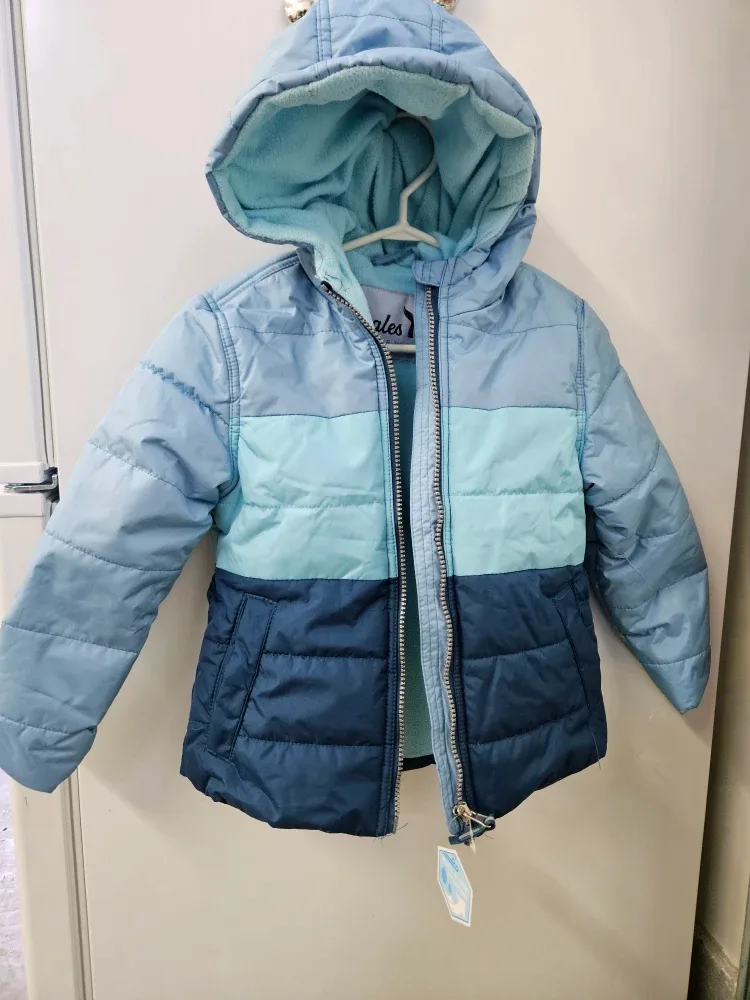Whales Tail Outerwear Puffer Jacket - Size 4 thumbnail