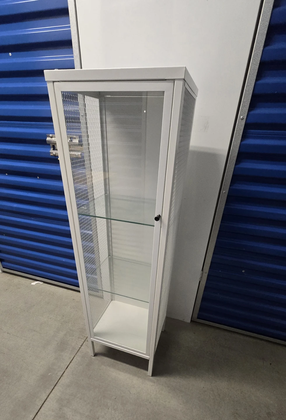 IKEA  Glass Door Cabinet - White
