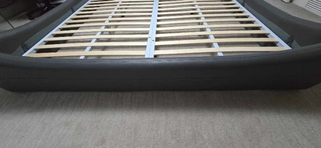 Queen Size Bed Frame & Nightstand