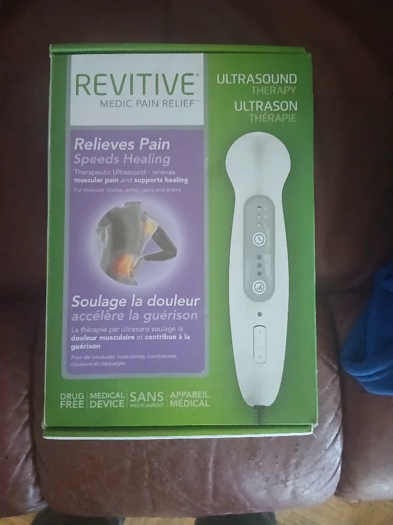 Revitive Ultrasound Therapy - Medic Pain Relief