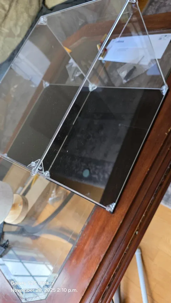 LANSCOERY Clear Acrylic Display Case 14.6x11x12inch image indicator(8)