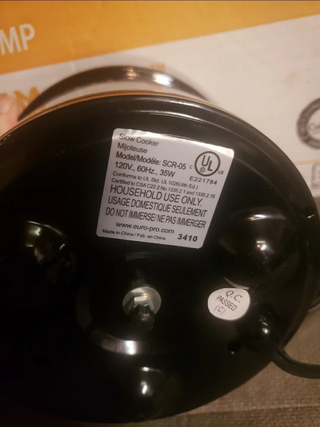 Bravetti Mini Slow Cooker image indicator(3)