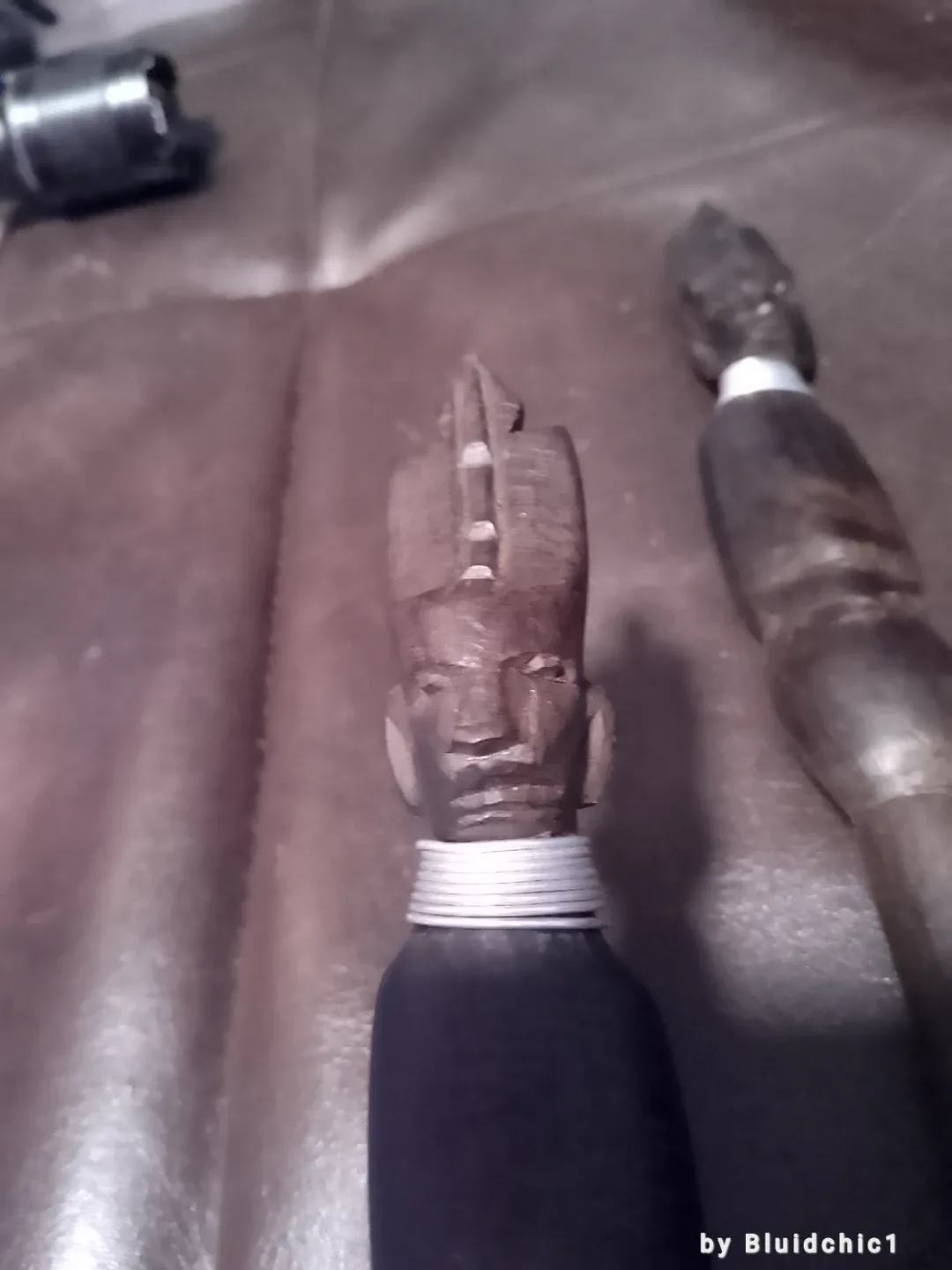 Hand Carved African Wooden Fork and Spoon Set🥕 image indicator(7)