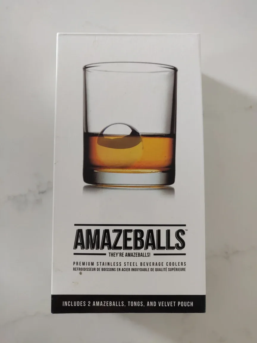 Amaze Balls Beverage Coolers and whiskey stones