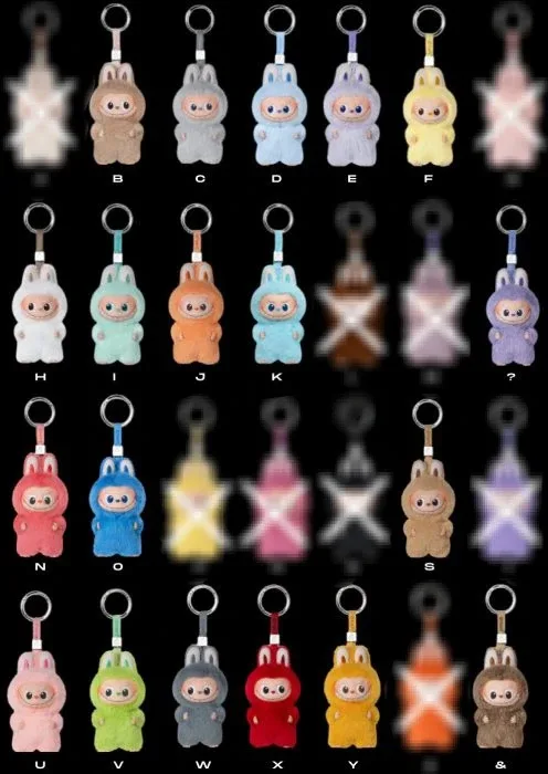 LABUBU - PIN FOR LOVE (A - M and N - Z)