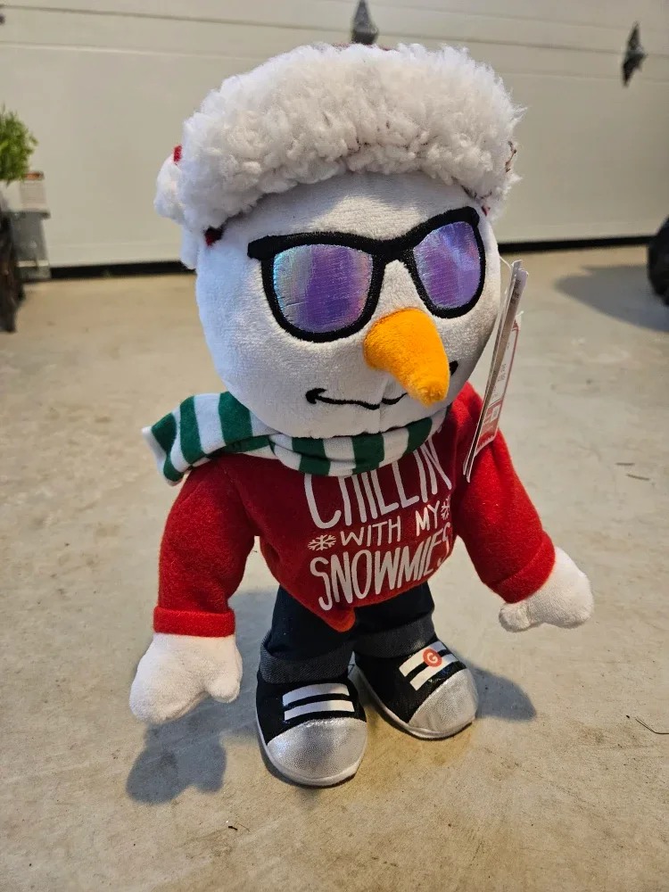 Holiday Time Hands in Air Snowman, Ages 3+ thumbnail