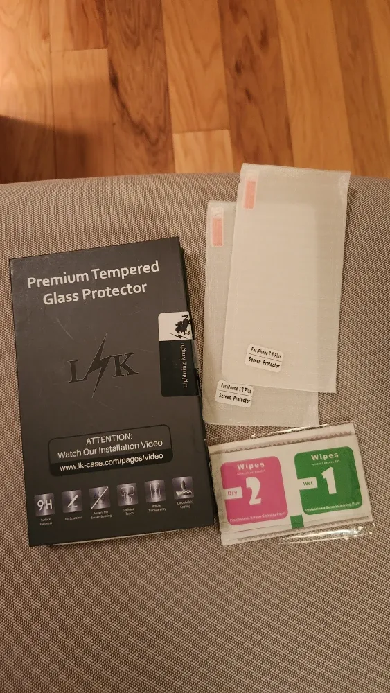 LK Premium Tempered Glass Protector - iPhone 7/8 Plus