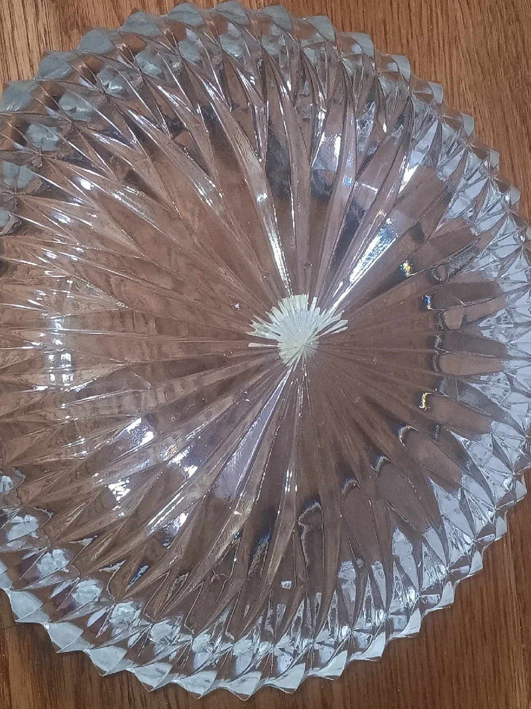 Hand Made English Lead Crystal Bowl image indicator(3)