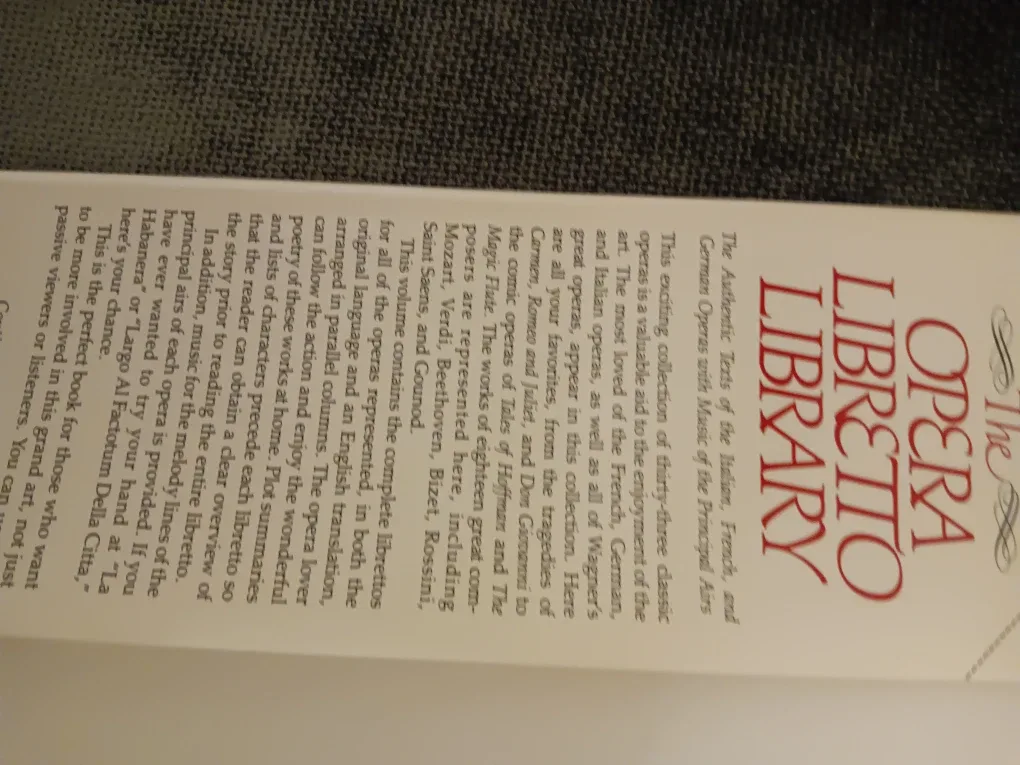 The Opera Libretto Library image indicator(4)