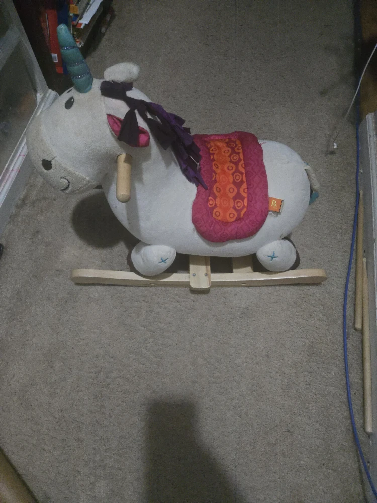 B. Toys Unicorn Rocking Horse