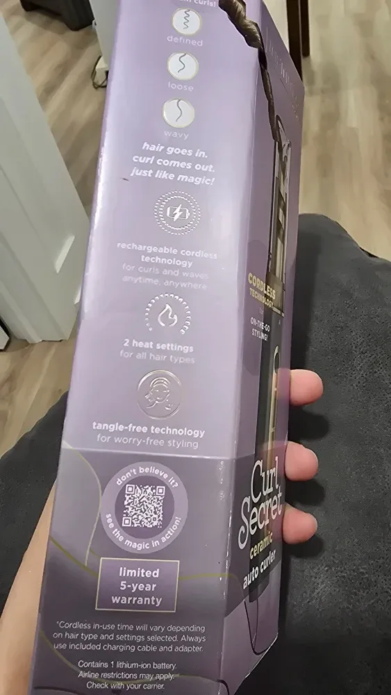 InfinitiPro Curl Secret Ceramic Auto Curler image indicator(3)