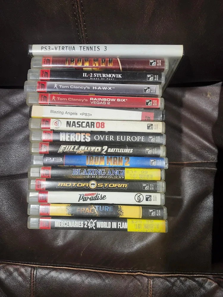 PS3 Games Bundle: Blazing Angels, MotorStorm, Burnout Paradise